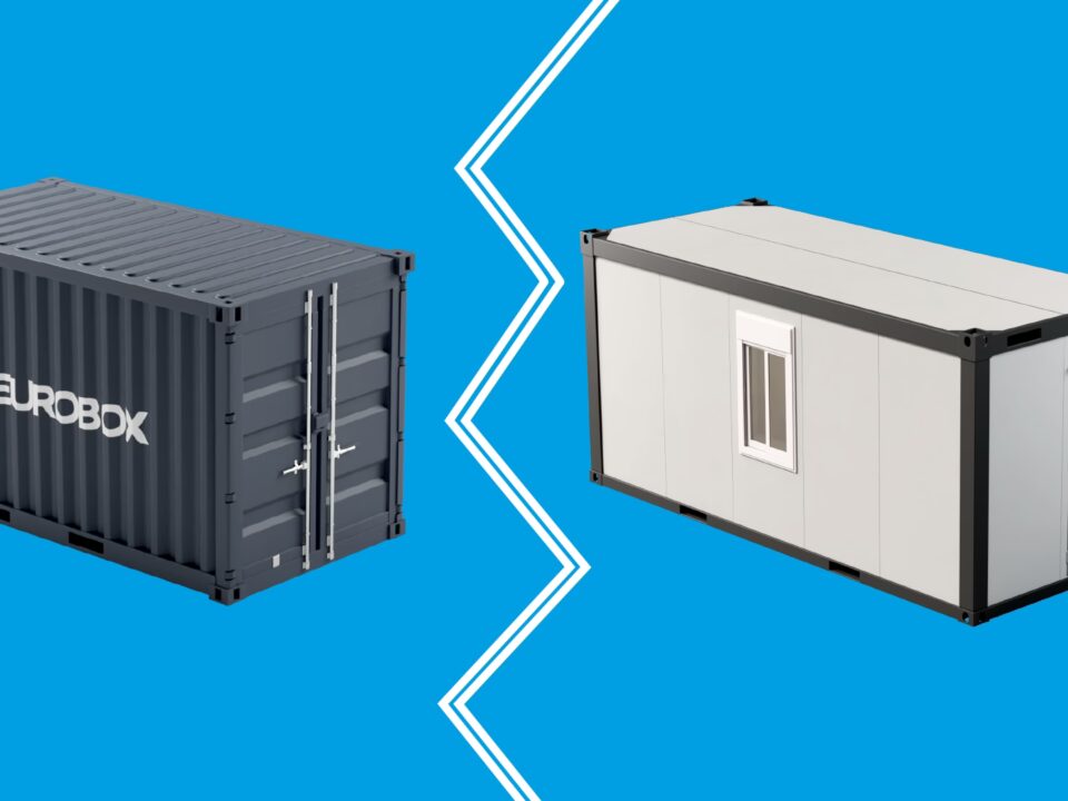 Différence Container et bungalow, vendeur de conteneur, achat bungalow, Eurobox lyon