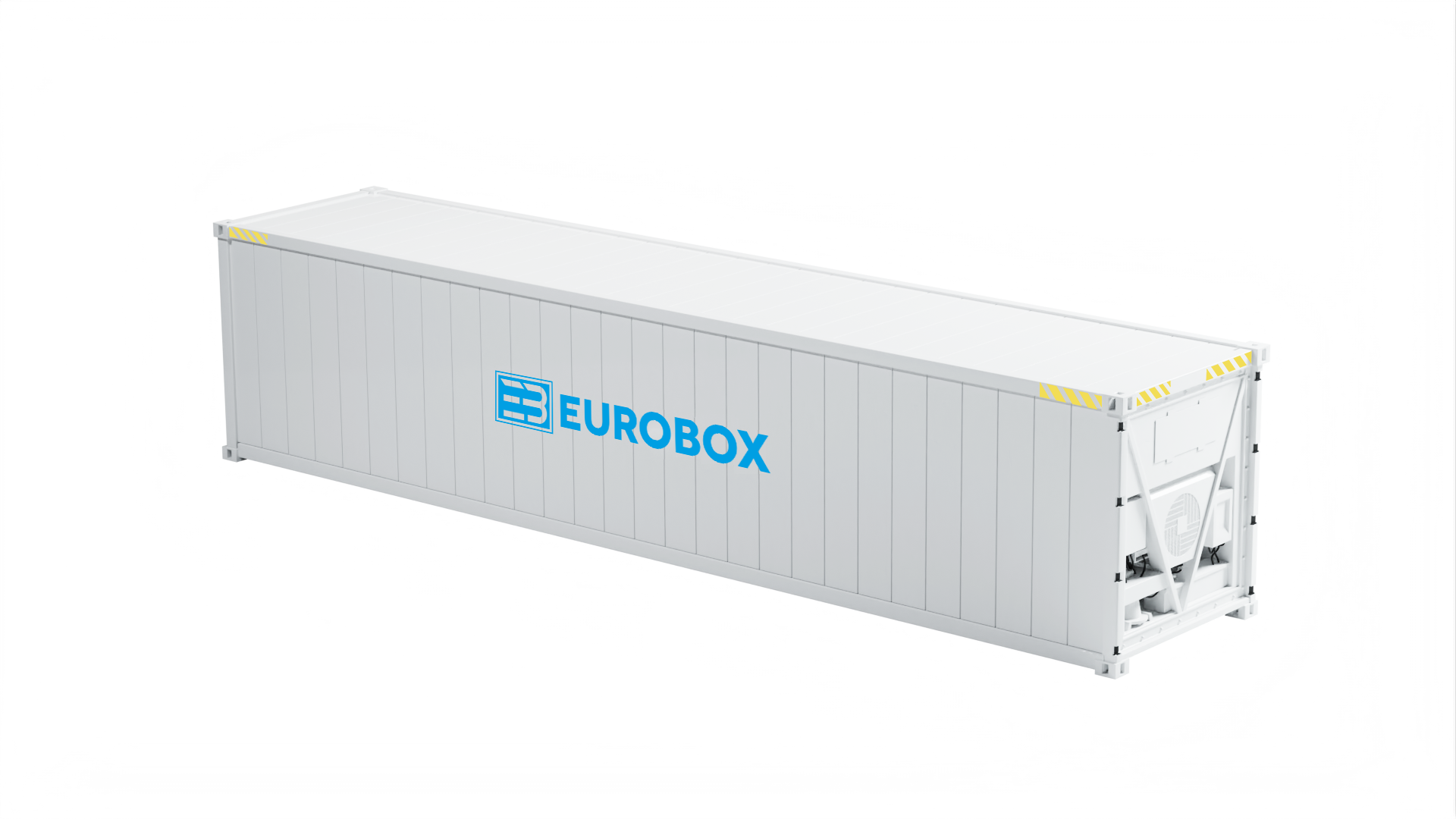 Container 40 pieds high cube reefer Eurobox