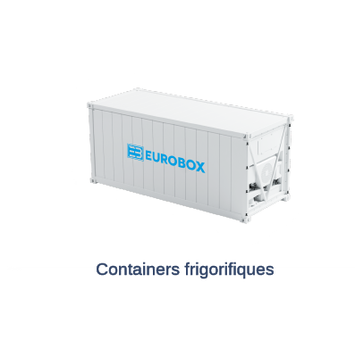 Professionnel du container-Container 20 pieds reefer, conteneur frigorifique blanc Eurobox