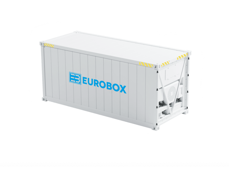 Container 20 pieds High cube reefer Eurobox