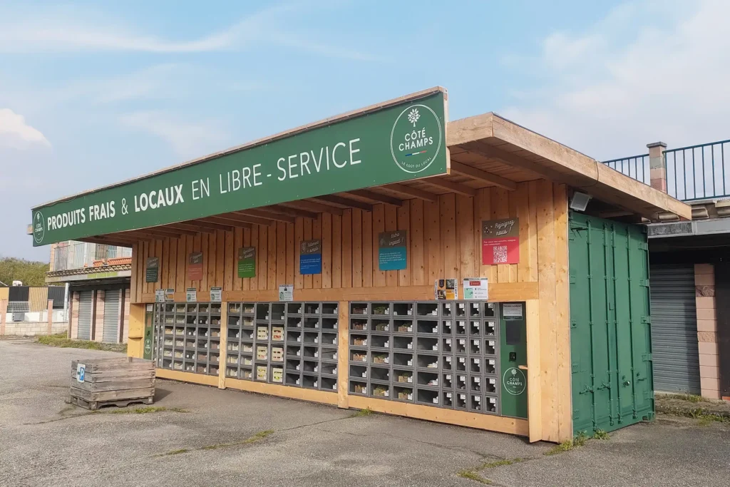 Container frigorifique reefer d'occasion vente pour distribution de panier de fruits et légumes, container stockage alimentaire