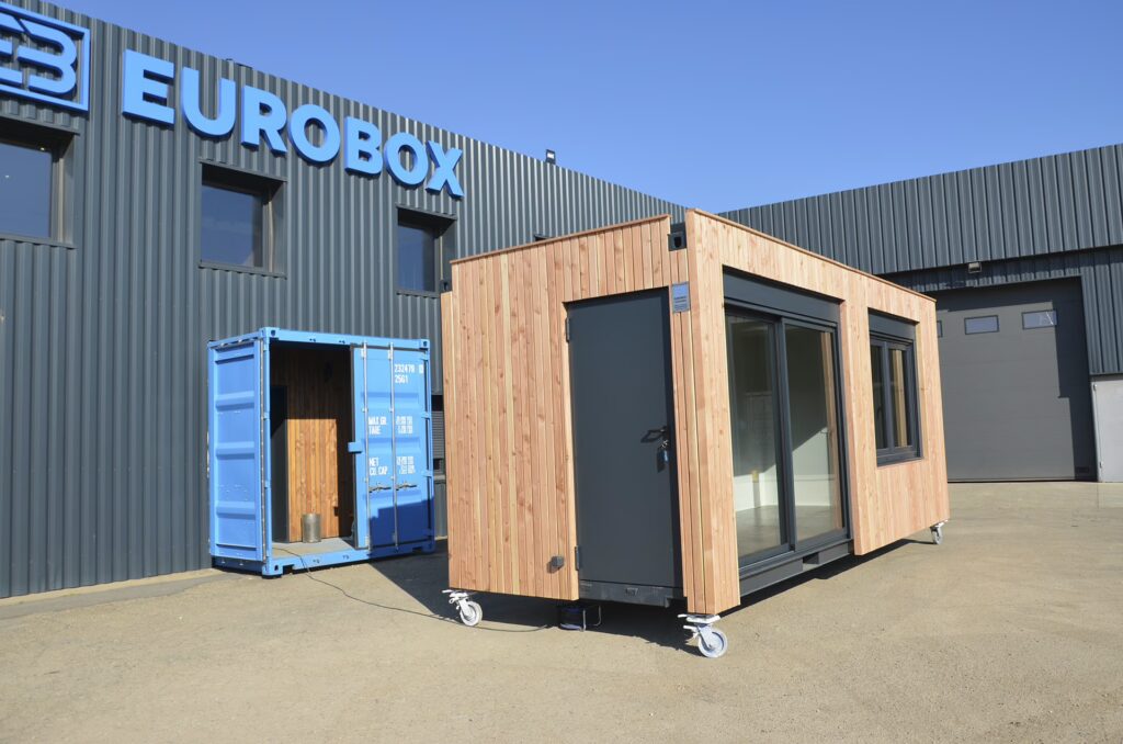 Extension maison conteneur pour particulier, conteneur 6mètre, achat de container, maison en container