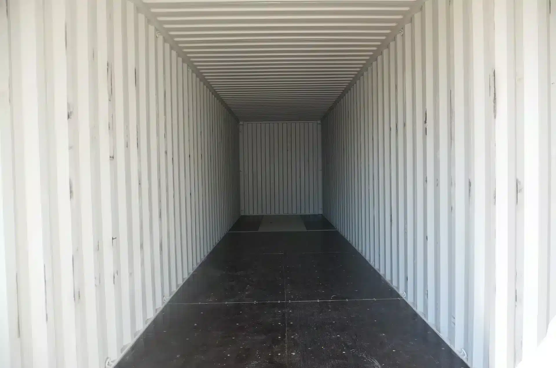 Intérieur conteneur neuf 40pieds, container maritime HC pour professionnels
