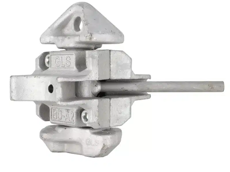 Twistlock double cône