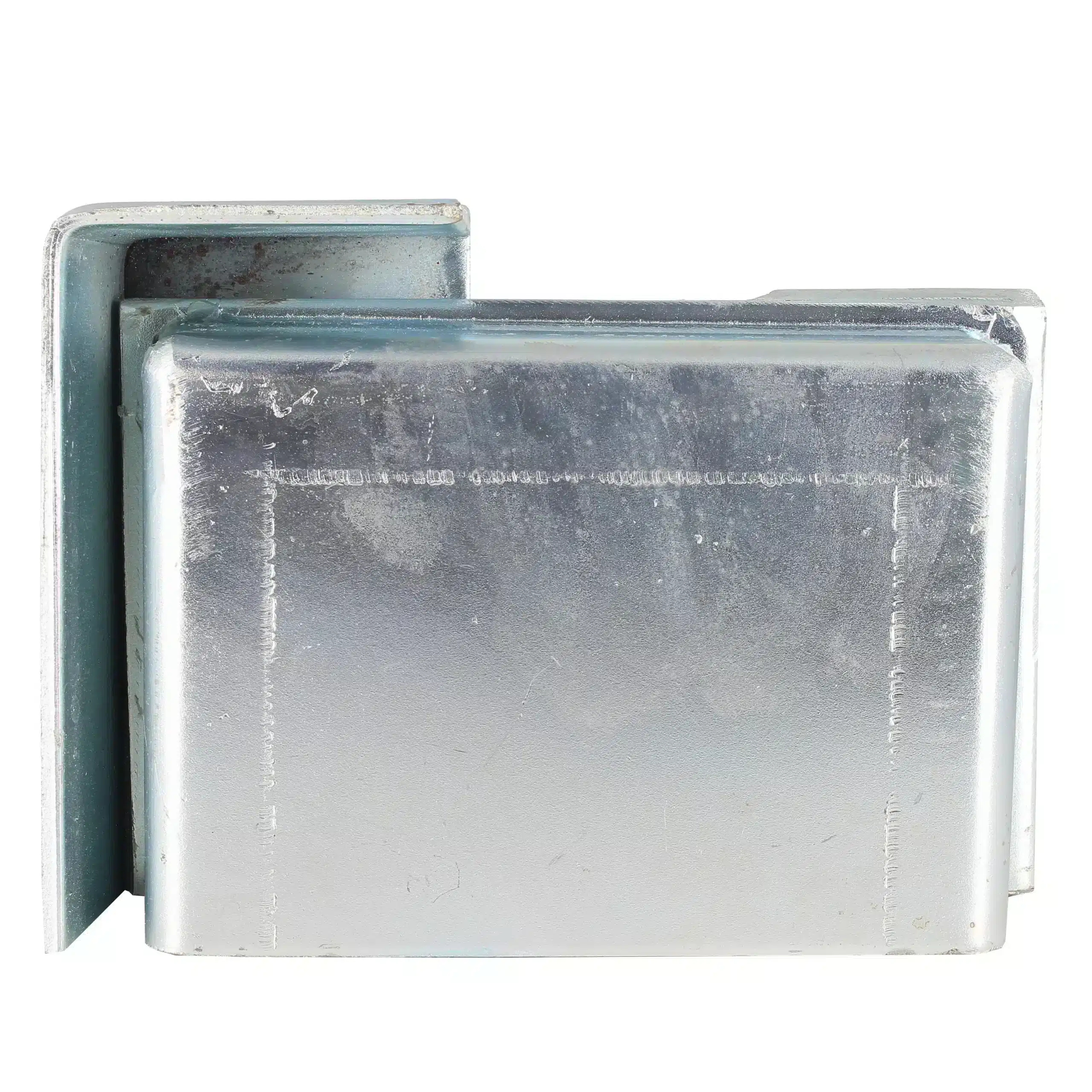 Cache cadenas à fixer pour container, cache cadenas à souder conteneur de stockage à peindre, accessoire pour sécuriser son contenainer d'occasion