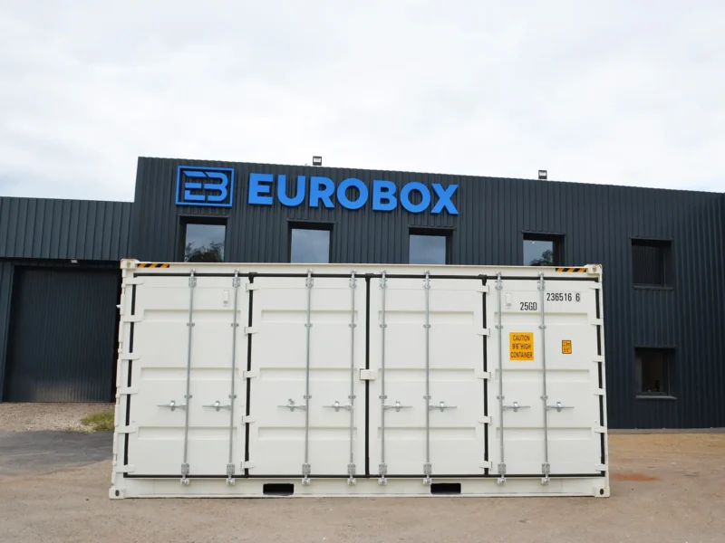 Container 20 pieds neuf HC Open side