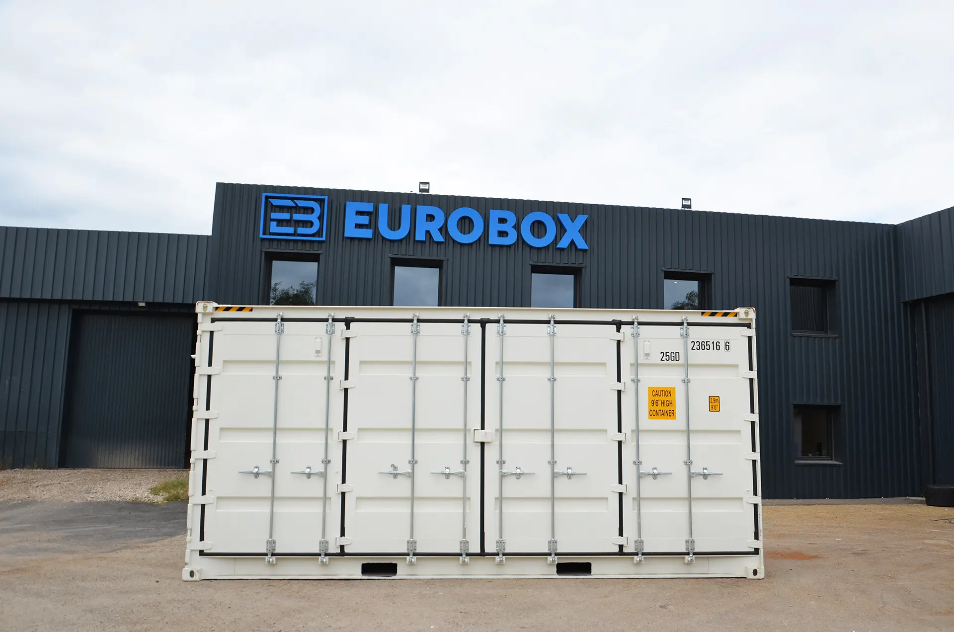 Container 20 pieds neuf HC Open side